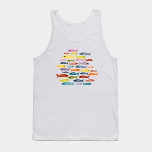 Sardinas De Colores Tank Top